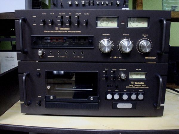 TECHNICS RS-9900 STEREO CASSETTE DECK W/STEREO RECORD/REPRODUCE AMPLIFIER