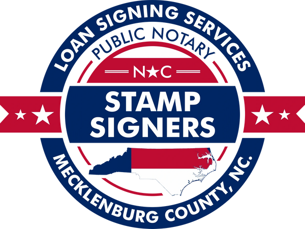 Logo of Stamp Signers Loan signing service located n Mecklenburg, North Carolina. 