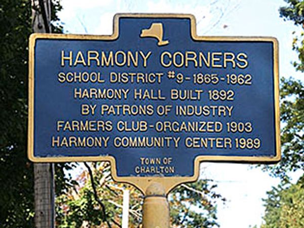 Built in 1892, Harmony Hall long served the residents of this area. The Hall was, for years, the loc