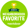 2021 Neighborhood Favorite badge by Nextdoor.
