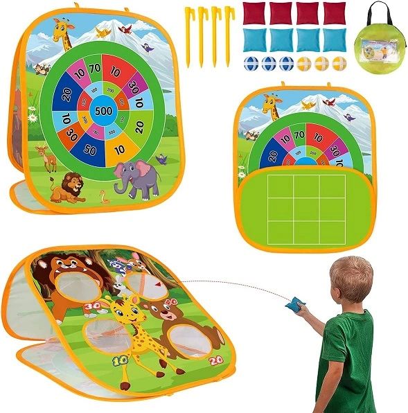 3 in 1 Bean Bag Toss Game Set for Kids