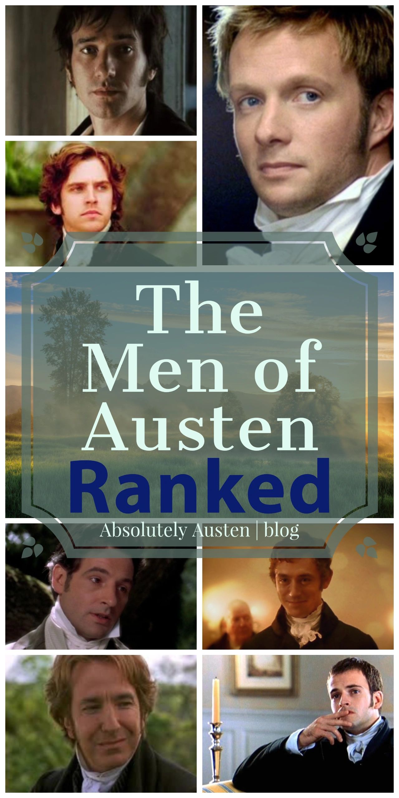 Austen Men, Ranked