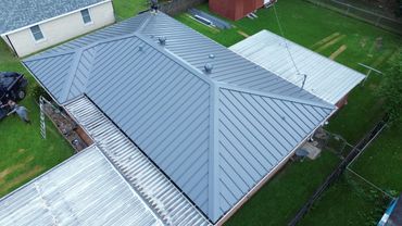Metal Roof Charcoal Gray Color