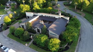 Metal Roof dark Bronze Color
