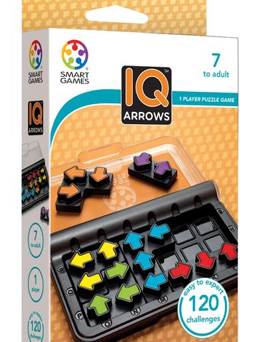 Smart Games IQ SIX PRO Children Educational Activity Toy Puzzle Game Age  8+yrs