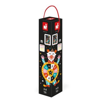 janod toys magnetic dartboard - circus