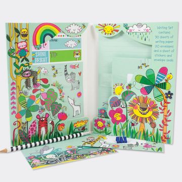 rachel ellen designs writing set love our planet