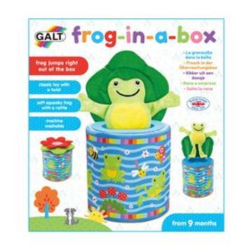 galt toys frog in a box