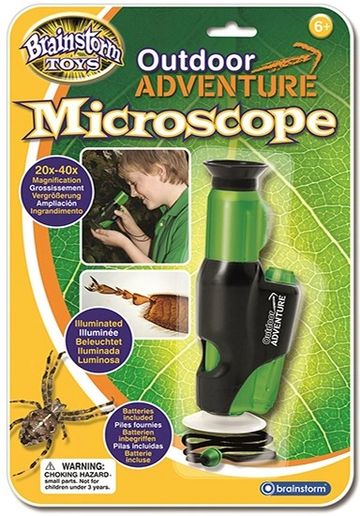 brainstorm toys outdoor adventure microscope