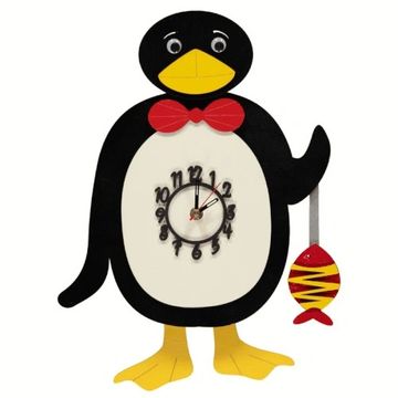 little timbers clock penguin