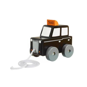 orange tree toys pull along london taxi