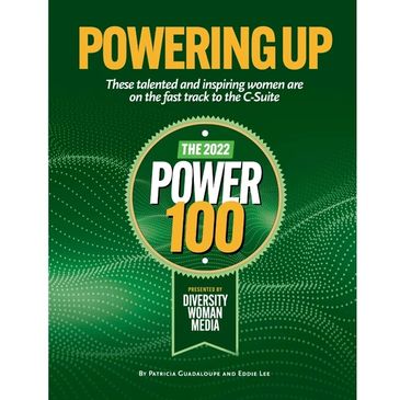 Magazine cover for Power 100 article, recognizing top women in diversity 