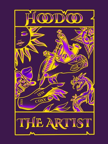 The artist tarot card from Hoodoo