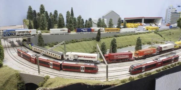 Depot des Camion - A french/swiss model railway in N Gauge