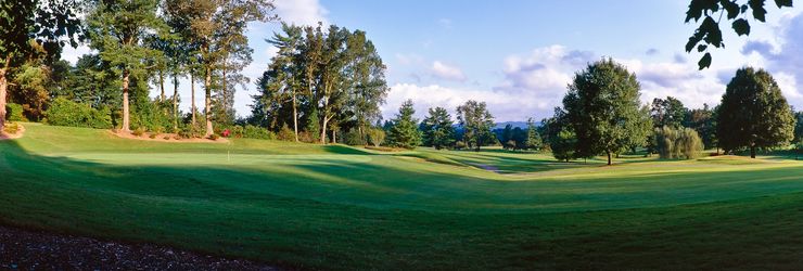 1st hole golf course
