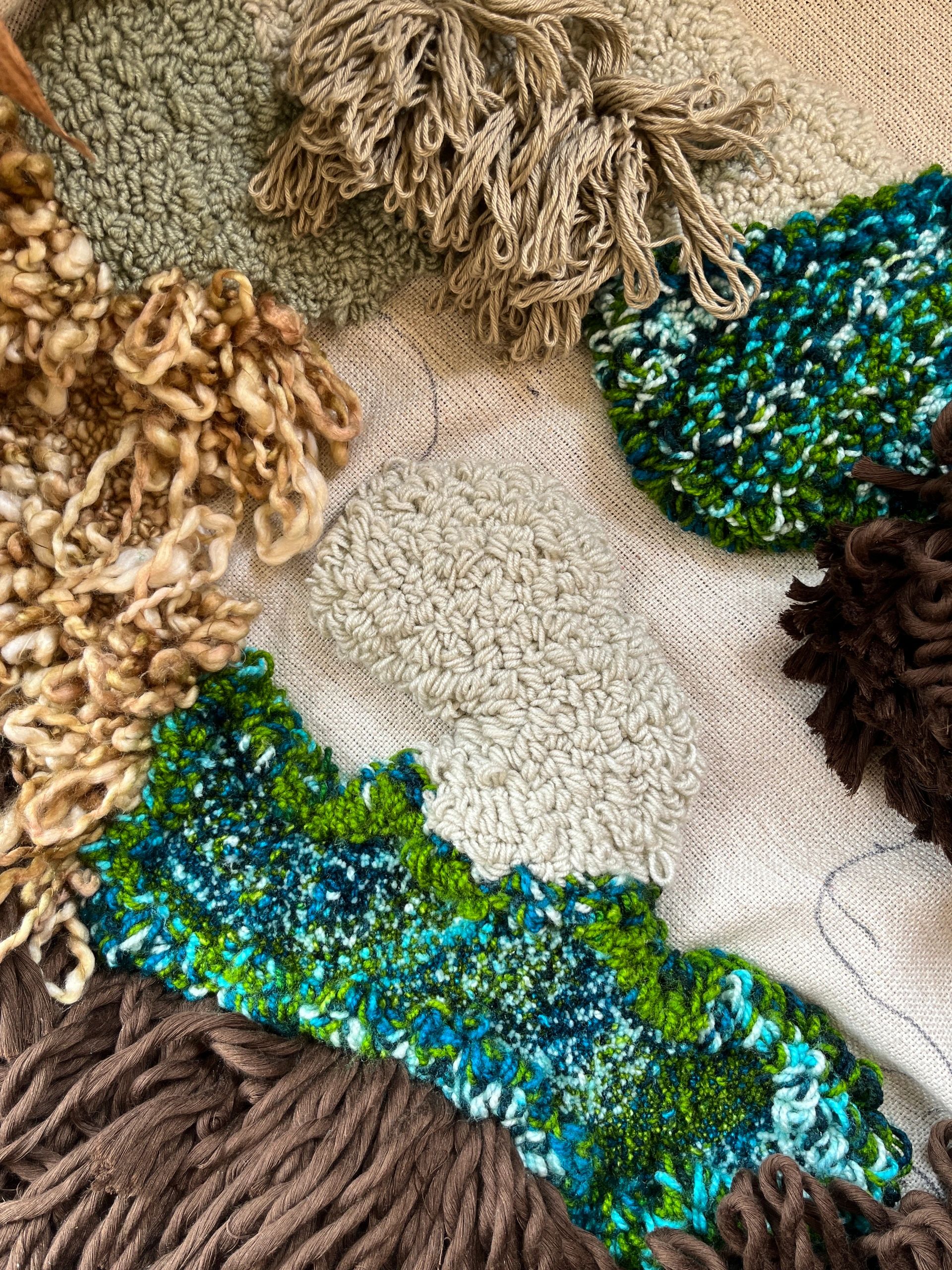 textile artist, luxury fiber art, slow luxury art, 3D fiber sculpture, luxury interior, boho, rustic