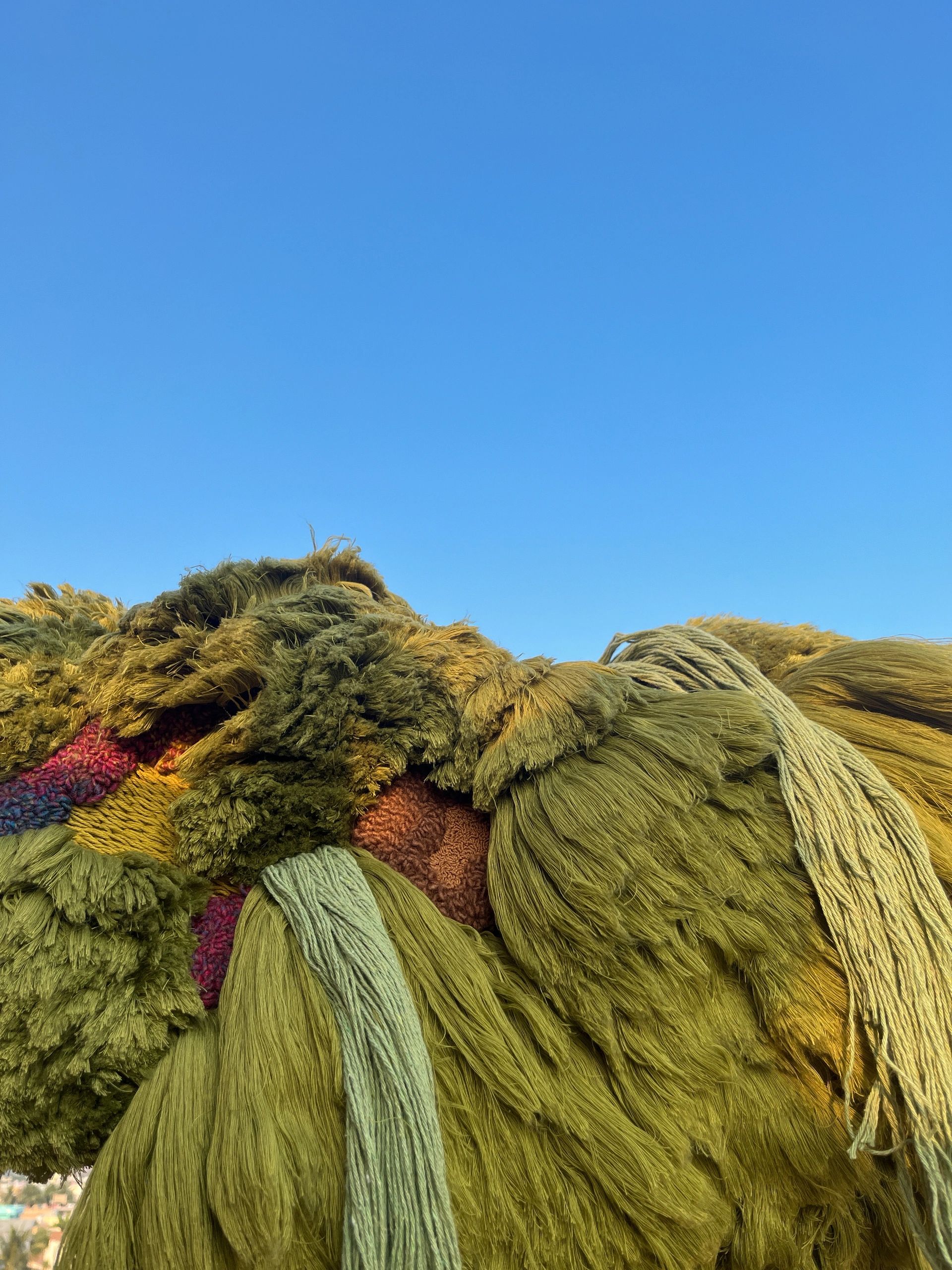 textile artist, luxury fiber art, slow luxury art, 3D fiber sculpture, luxury interior, boho, rustic