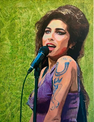 You Know I'm no good - ein Leben mit Licht und Schatten
Machart: Mixedmedia
Masse: Leinwand 60x 80cm