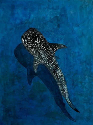 Gentle Giant From Ancient Seas 
Acryl / Mischtechnik
Leinwand: 60 x 80 cm