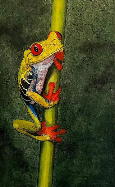 Kiss that Frog
Machart: Mixedmedia
Masse: Leinwand 50x 80cm
verkauft
ARTretokost