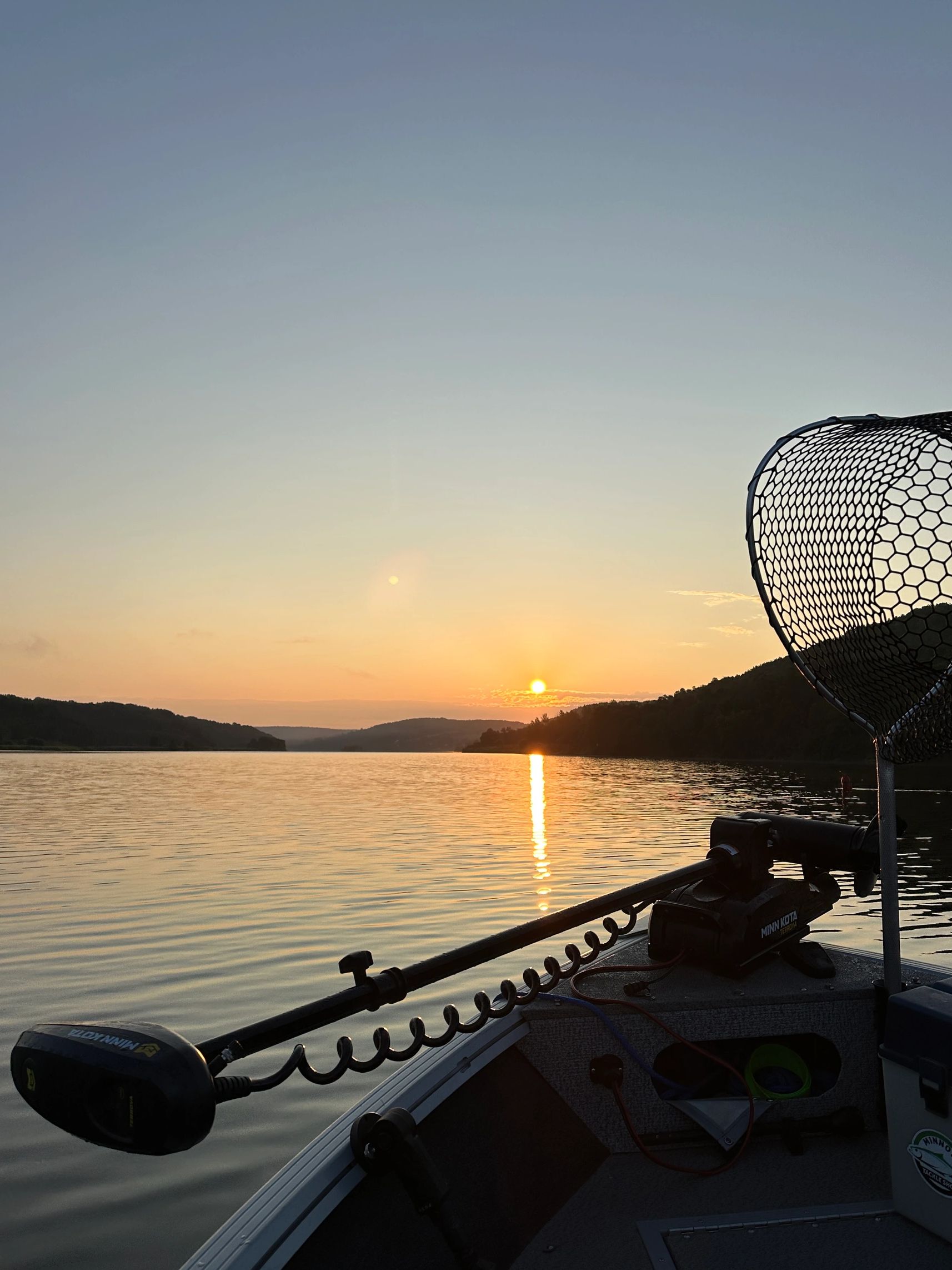 Sunset on the saint john