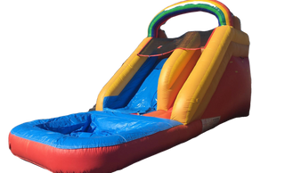 rainbow water slide