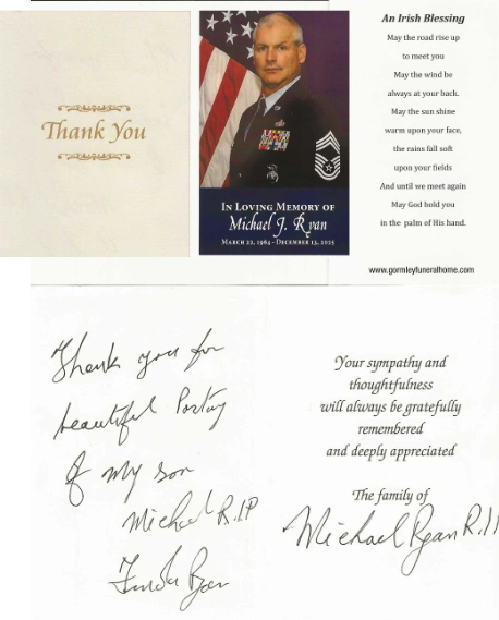 While rescuing an injured hiker in the woods, Michael made the ultimate sacrifice, a fitting tribute