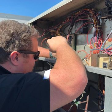 inspecting control unit