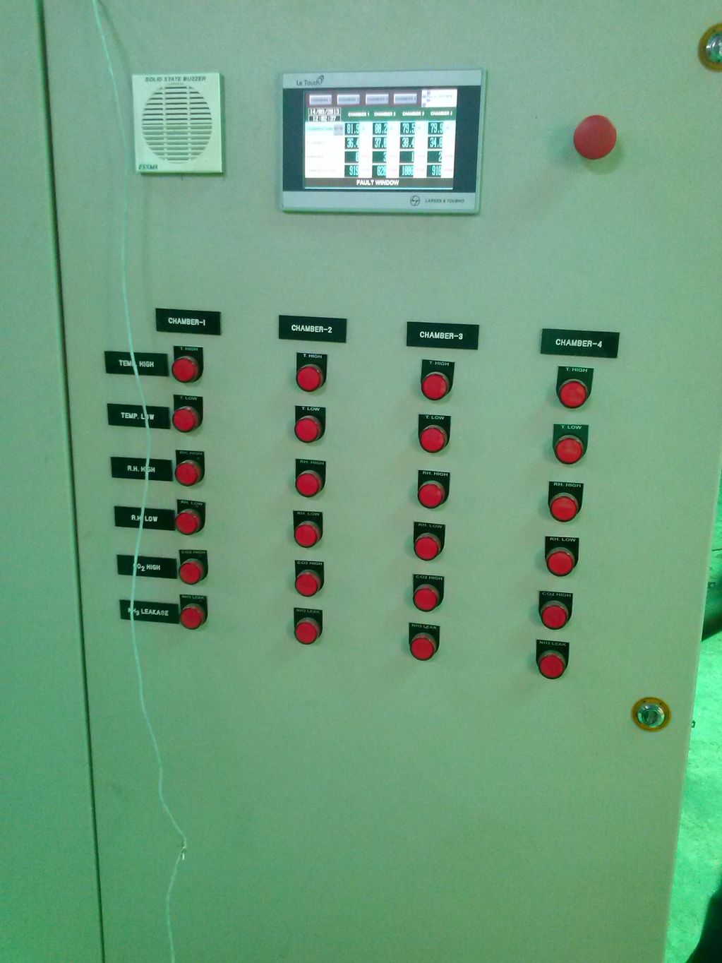PLC based Panel for Cold Storage Automation