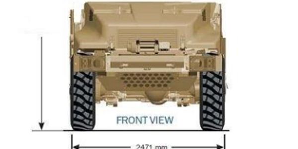 BAE Caiman II MRAP MTV Military Vehicle Off Road Extreme Unit 