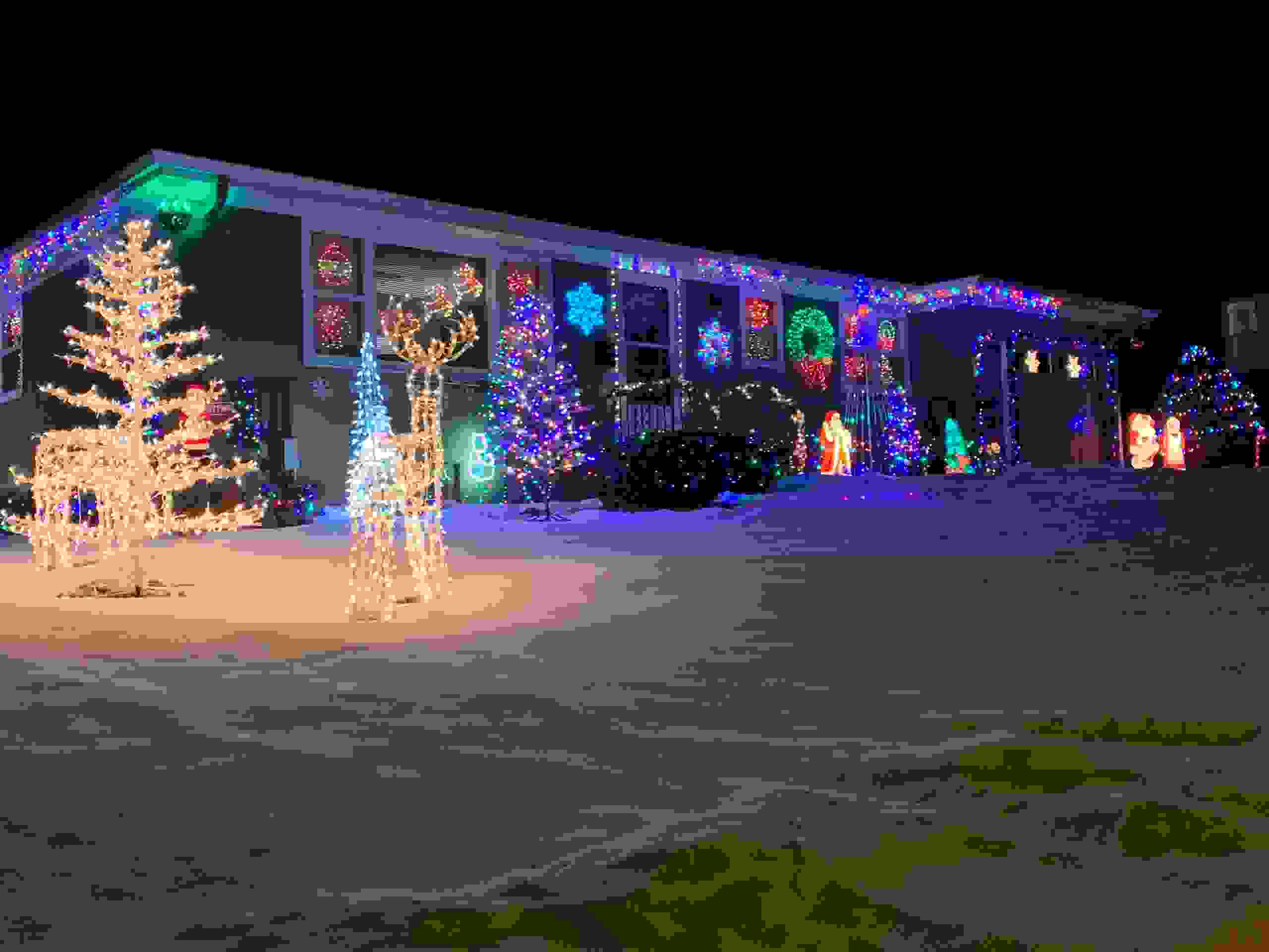 Central Sioux Falls Christmas Lights Lanes Dakota Holidays