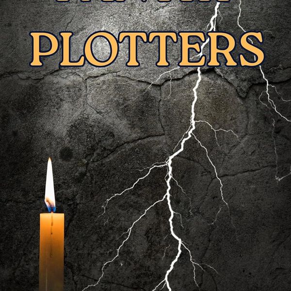 power break, lightning, pantry, lit candle, 
