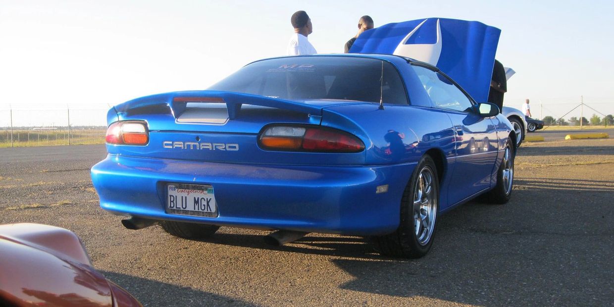 4th Gen Camaro SS at Sacramento Raceway Staging Lanes