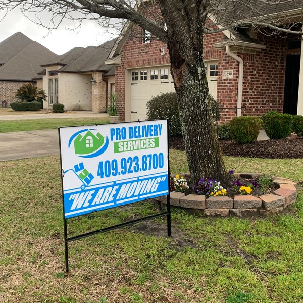 Moving soon? You should have our sign in your yard! 