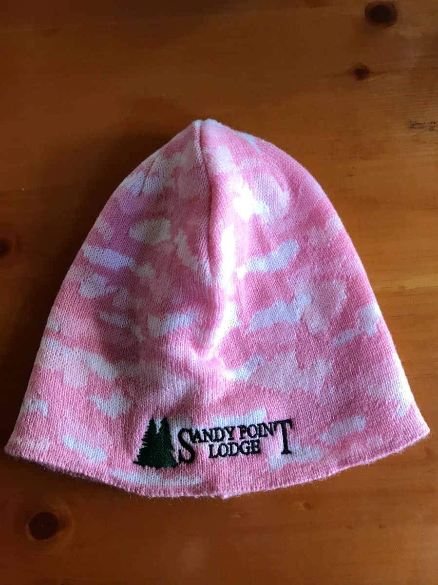 Pink Camo Stocking Hat