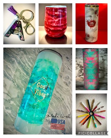 Crystal Custom Pen Witchy Witchy Vibes Inkjoy Pen Custom Glitter Pens  Custom Pen Custom Inkjoy Pen Glitter Pens 