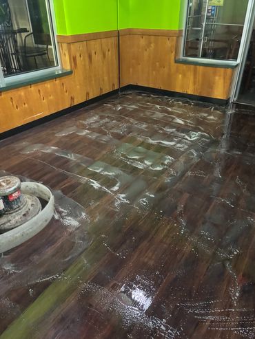 You never know how dirty your floors are until we pull the dirt out of the grooves
