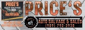 Price's Auto Salvage & Sales offers car salvage and sales services with pick-up and payment options.