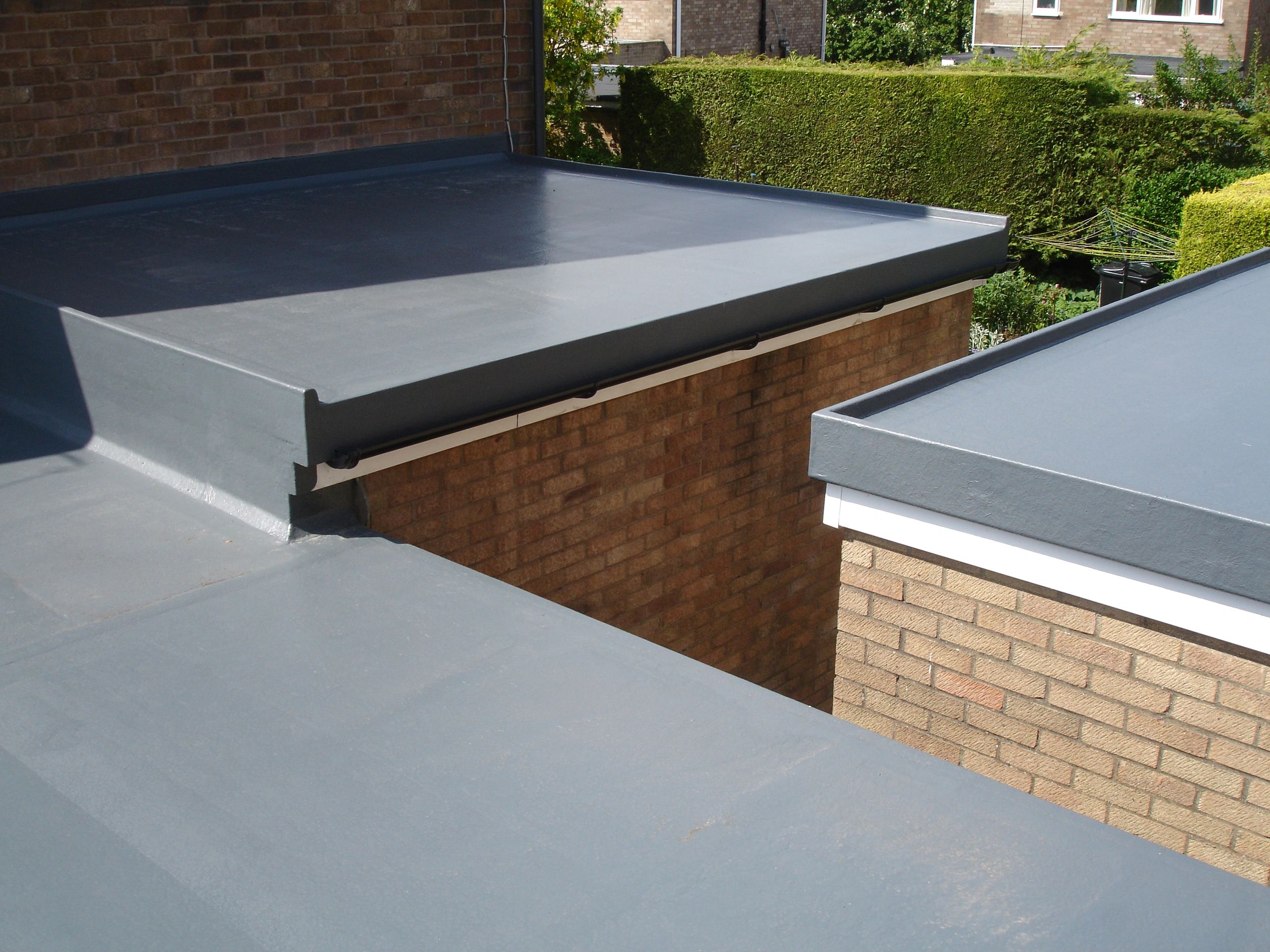 Double garage and rear extension professionally installed in Oakham