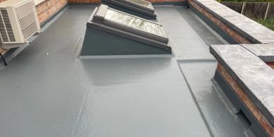 Old felt roof changed in Spalding.