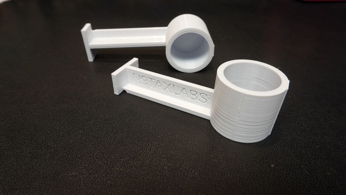 PVC Mount for N9TAX Slim Jim antennas.