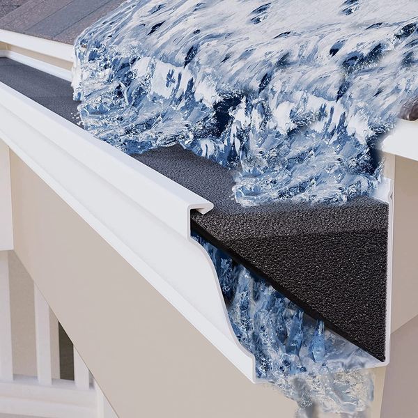 Example of Gutter Foam Gutter Protection 