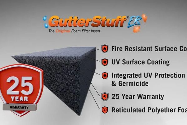 Gutter Foam Styles and Sizes