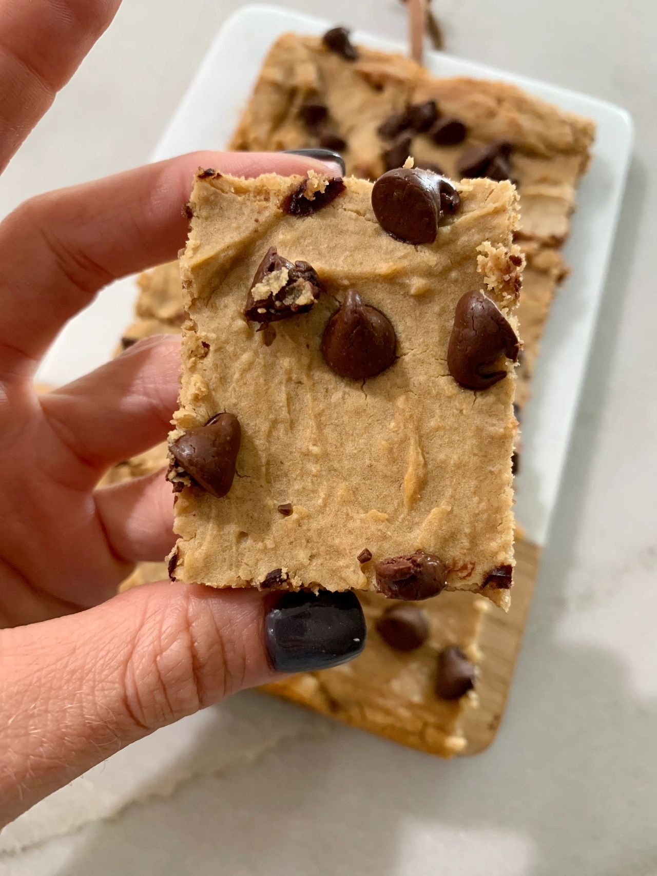 Protein Cookie Bars 