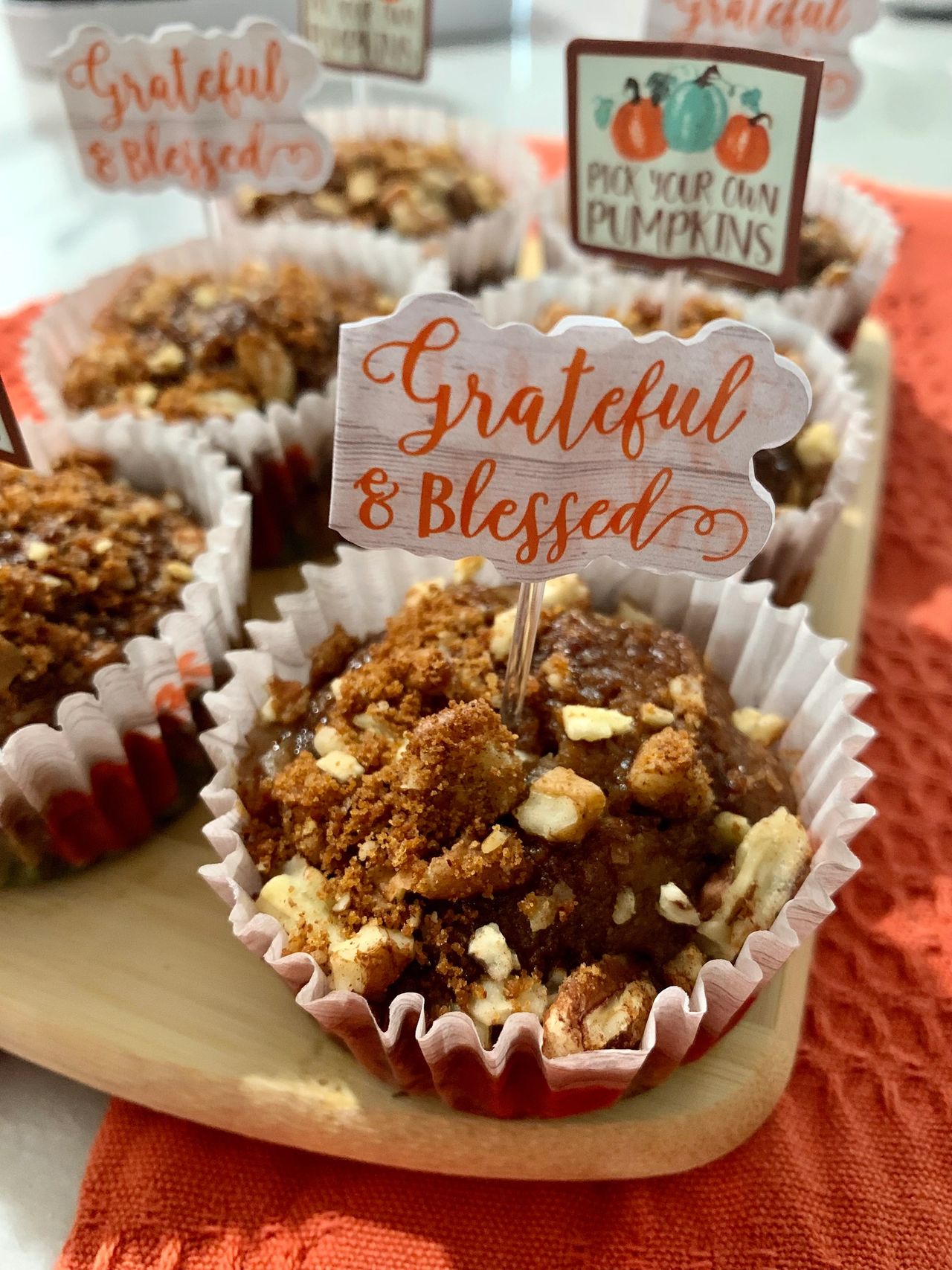 Apple Pecan Muffins