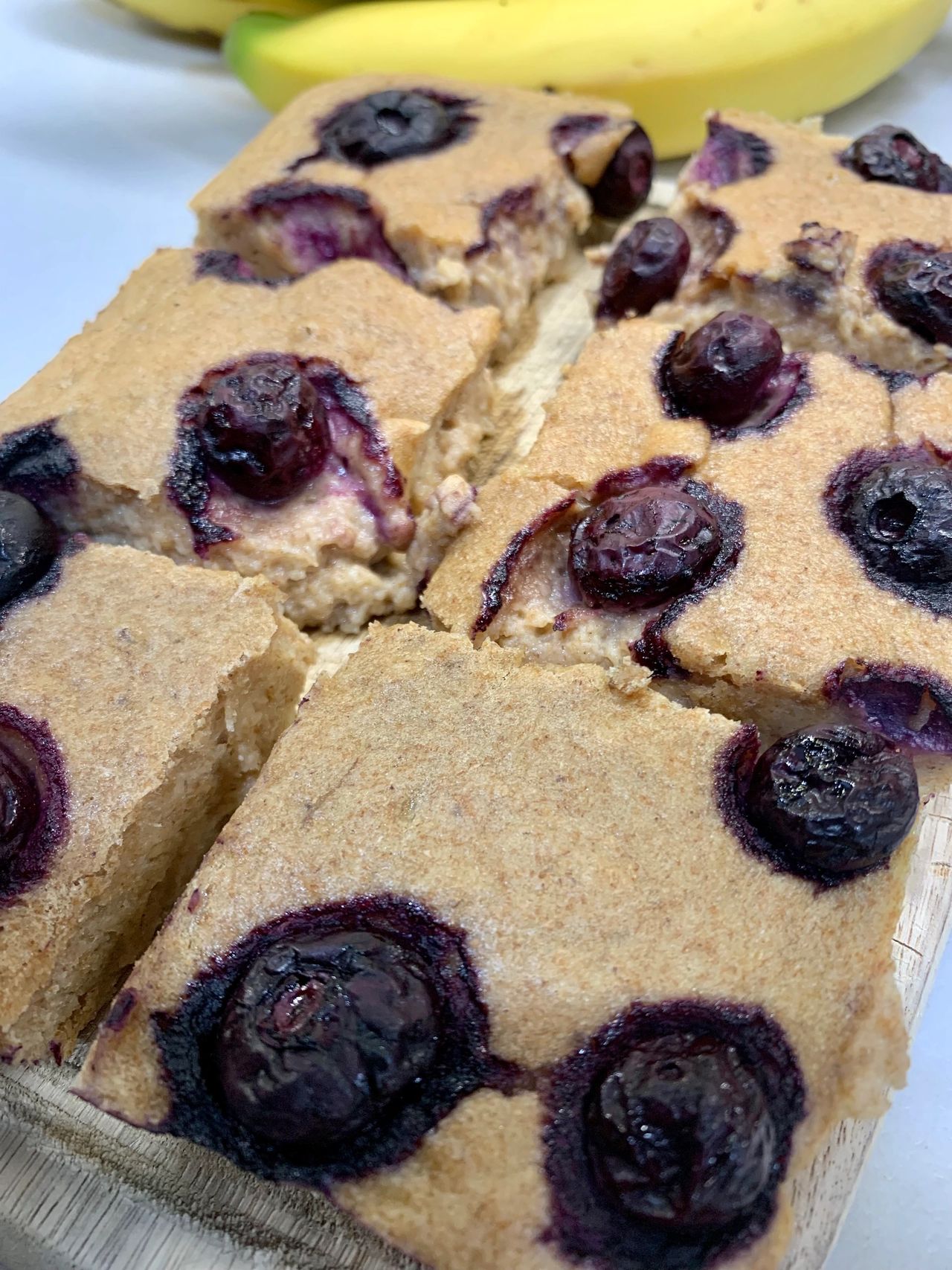 Blueberry Banana Bars 