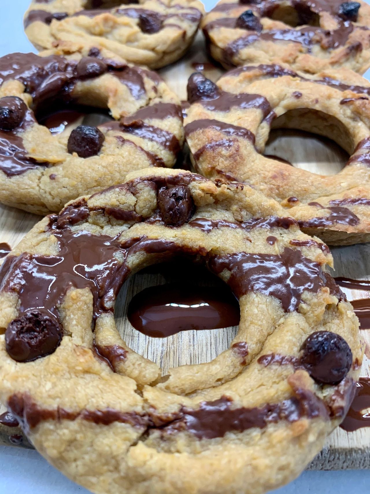 Chocolate Chip Doughnuts 