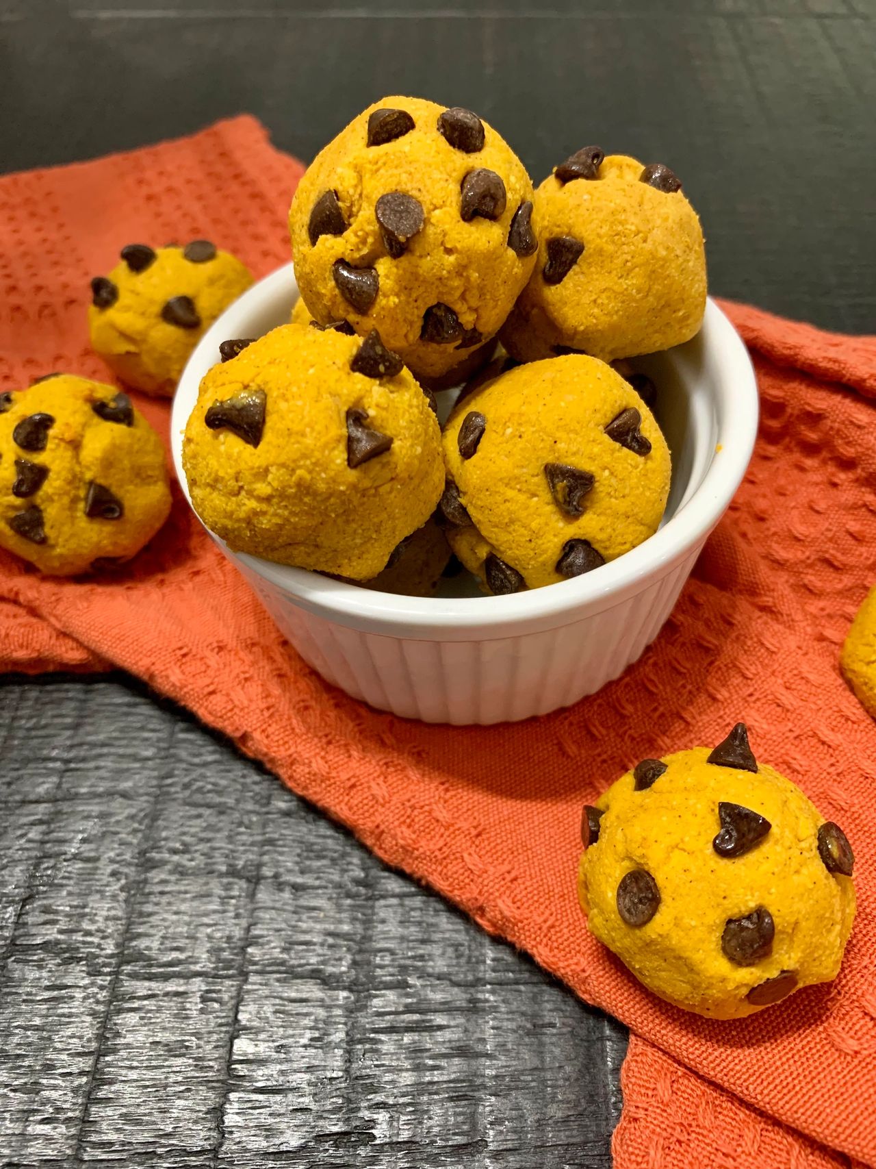 Chocolate Chip Pumpkin Bites 