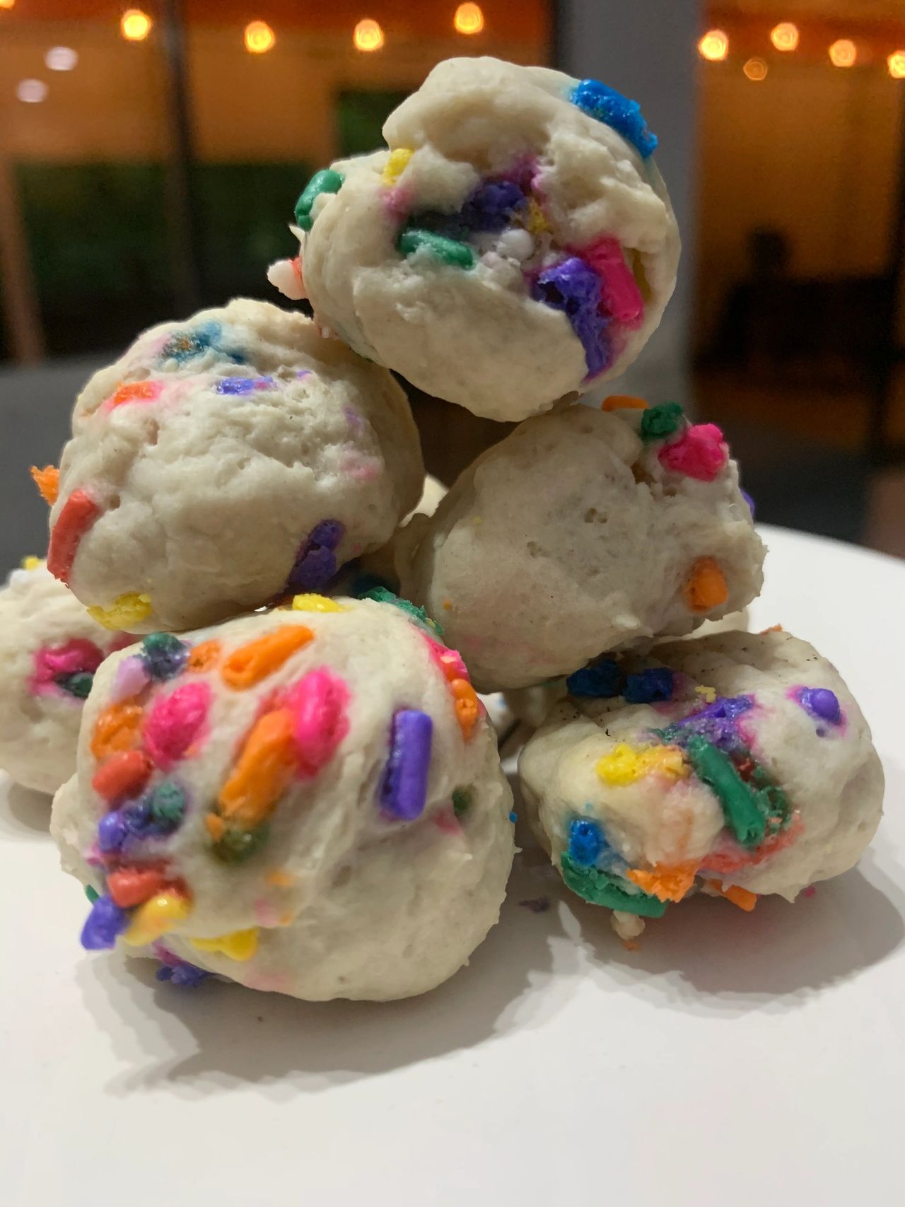 Air Fryer Donut Cake Bites 