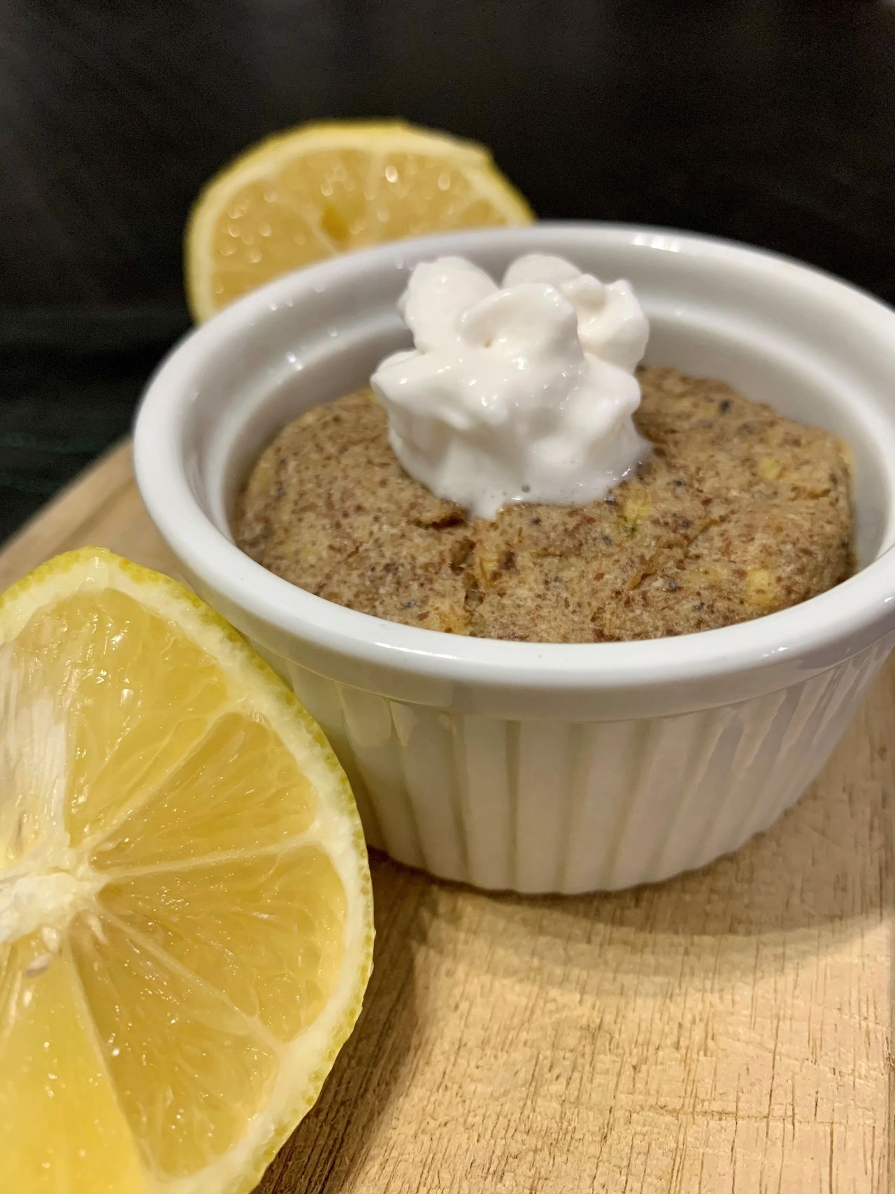 Lemon Poppyseed Mug Cake